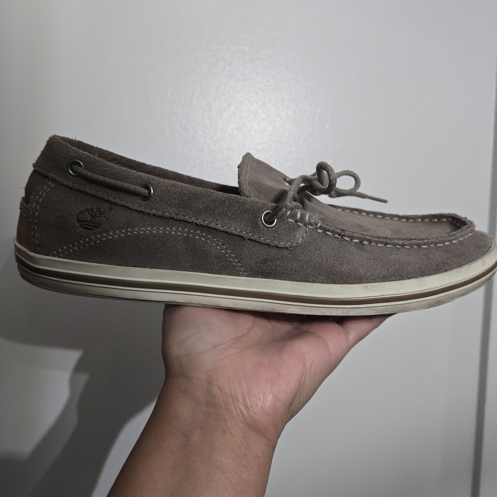 Timberland Men's Gray Boat Shoes